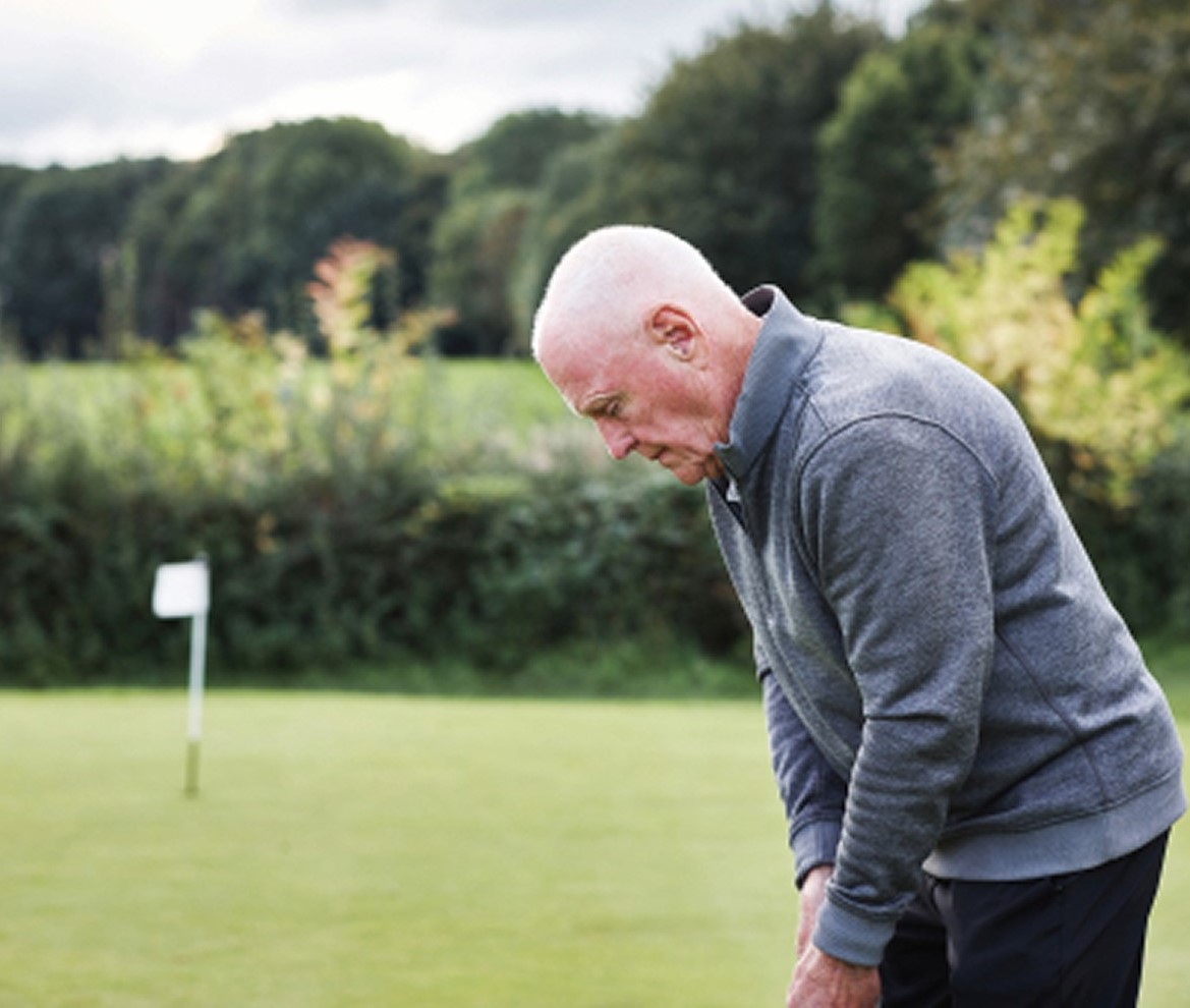 Image of an actor portrayal for an actual case study (patient with BCR post-RP)