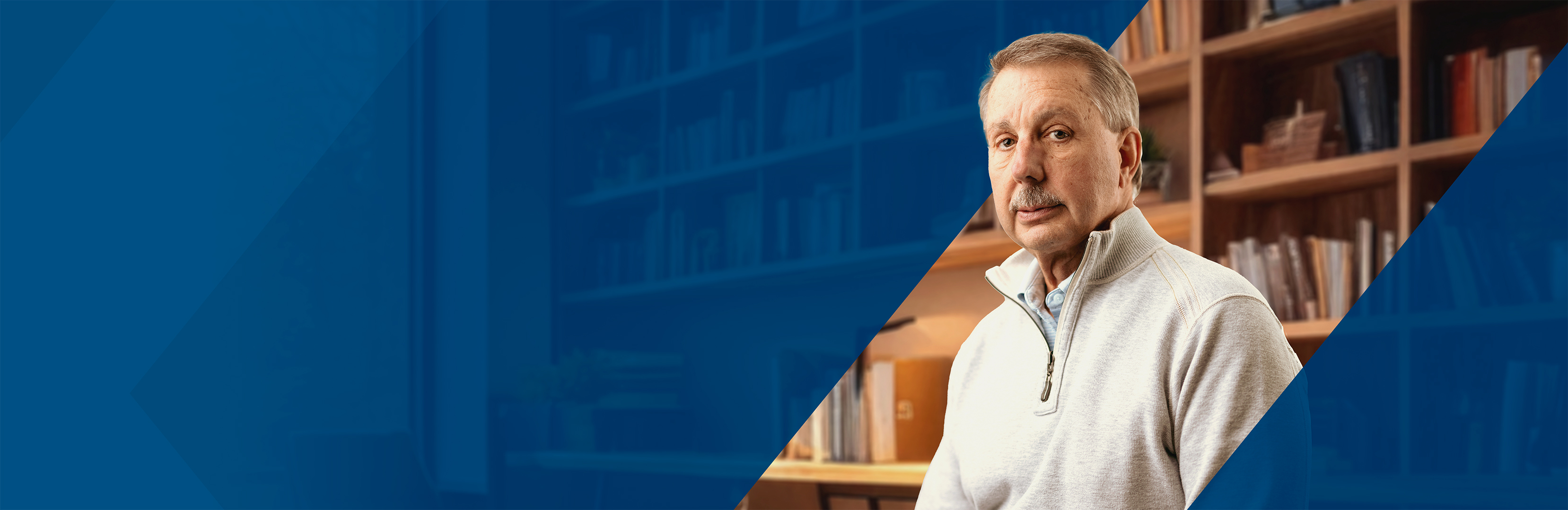 PYLARIFY Patient Keith Keith, a PYLARIFY patient, wearing a sweater